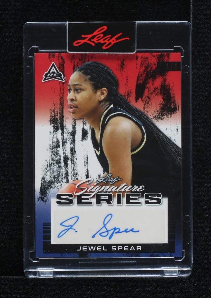 2022-23 Leaf Signature Series - Jewel Spear #BA-JS2 - 1 of 2