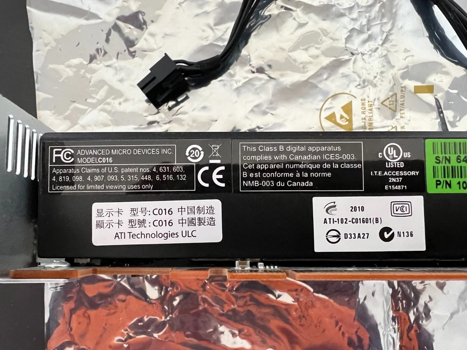 Genuine Apple Mac Pro Radeon HD 5770 1GB Graphics Card MacPro 1.1 to 5.1 - Image 3 of 4