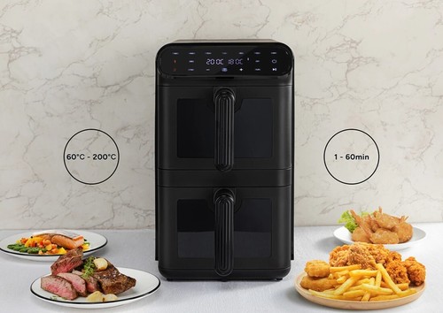 Kogan 11L Double Stack Air Fryer β Dual Zone Cooking Power! - Picture 10 of 14