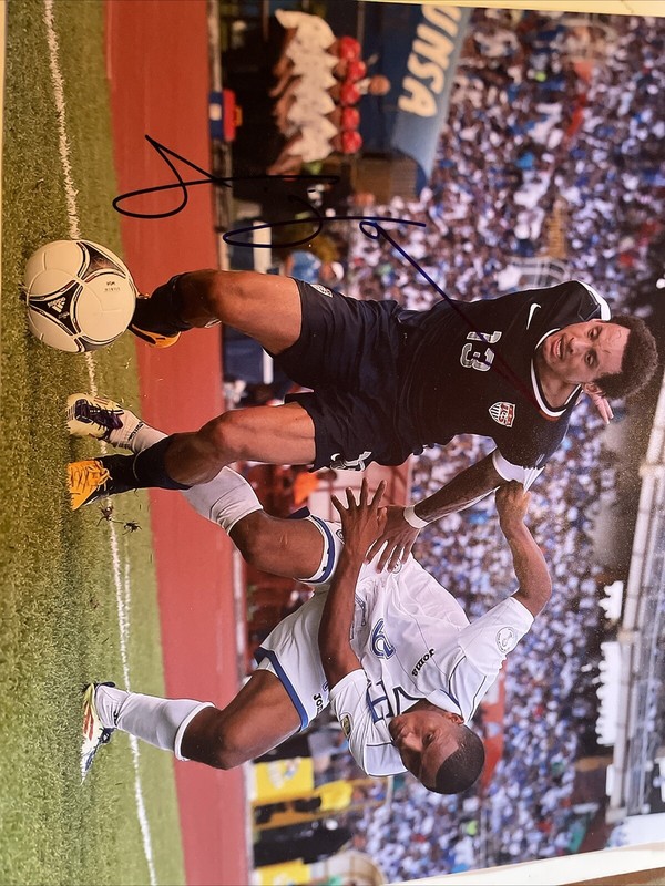 Jermaine Jones Team USA Soccer USMNT Signed 8x10 COA Autographed