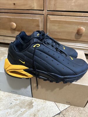 Nocta x Nike Hot Step Air Terra Black University Gold DH4692-002 Mens Size 10