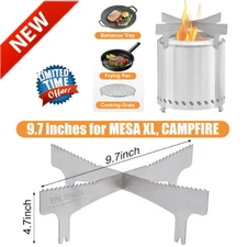 Fire Pit Cooking Frame For Mesa XL & Campfire Stove Accessories Stainless Steel