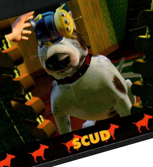 1996 SkyBox Toy Story 2 Disney #10 Scud The front door of Sid's