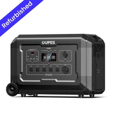 OUPES Mega 5 4000W/5040Wh Portable Power Station Solar Generator Home Backup RV