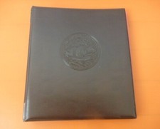 CLASSEUR numismatique Pièces de monnaie AVEC INTERCALAIRES Collection - TBE