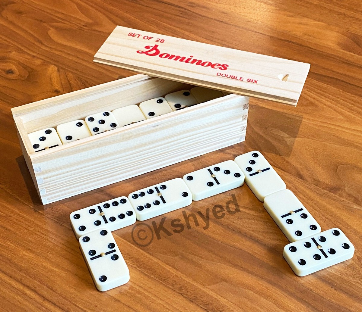 Set Di Domino Per Adulti, Doppio Sei Domino Per Giochi Da Tavolo - Foto 8