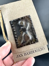 Jan Barboglio Tag MILAGROS Mexico 🌹ORIGINAL TAG (LARGE TAG) 4.5" MIRACLES