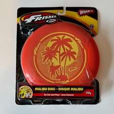 NEW WHAM-O Frisbee, MALIBU Disc Model -  Surfer  Palm Trees   For Ages 5 