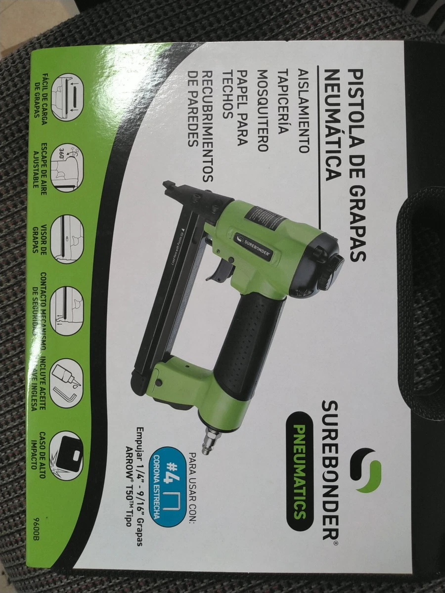 Surebonder pneumatic upholstery stapler sale