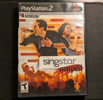 Singstar Amped (Sony PS2, 2007) Complete | Tested | Authentic