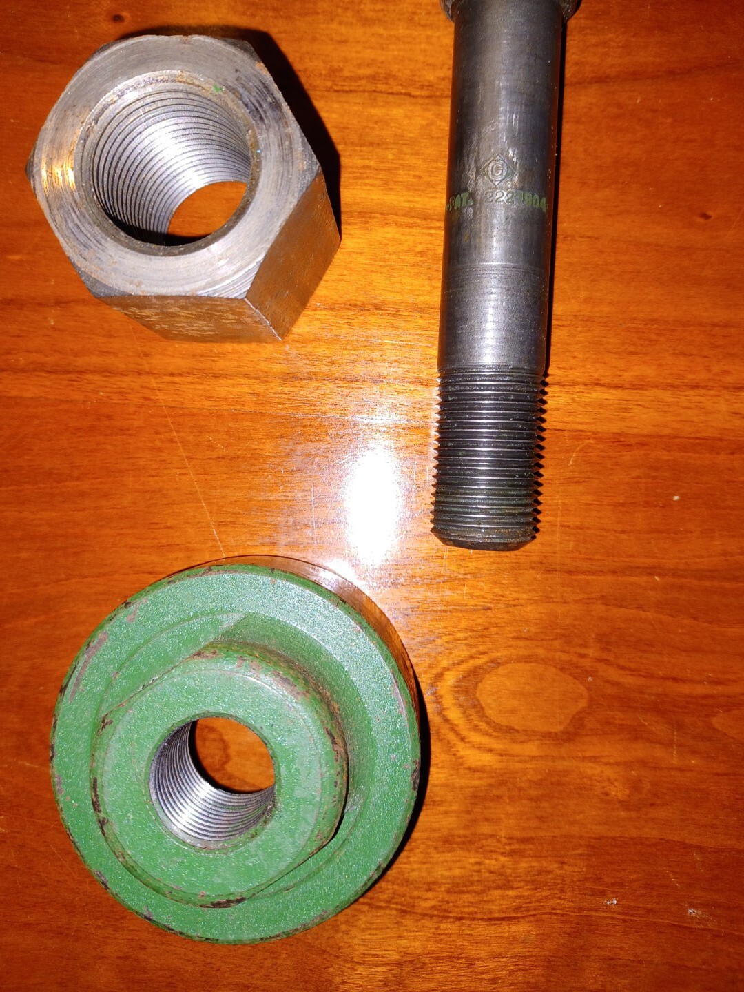 Heavy Duty Greenlee 2" Conduit Round Radio Chassis Knockout Punch USA