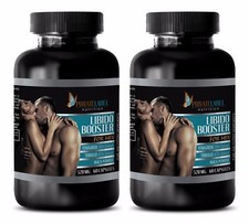 Male libido pills - LIBIDO BOOSTER FOR MEN - maca root extract - 2 Bottles