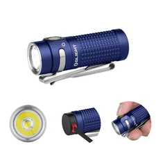 Olight Baton 4 Rechargeable EDC Flashlight - Standard IPX8 Waterproof Regal blue