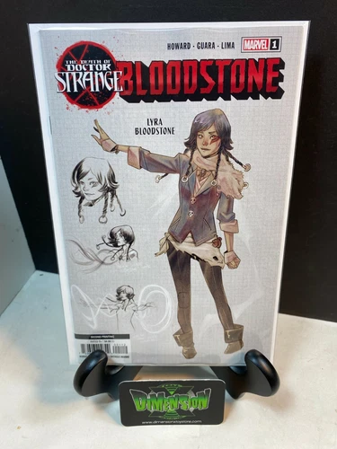 THE DEATH OF DOCTOR STRANGE BLOODSTONE #1 2ND SECOND PRINT 2022 NM FIRST APP