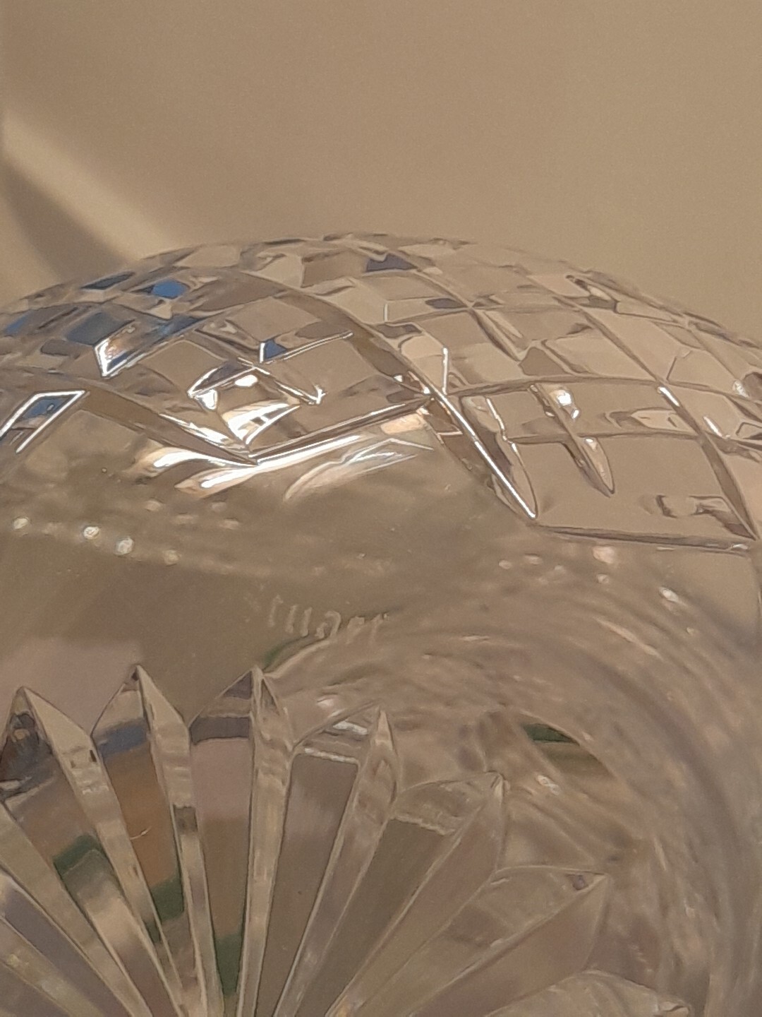 Beautiful Stewart Crystal Cut Glass Decanter eBay