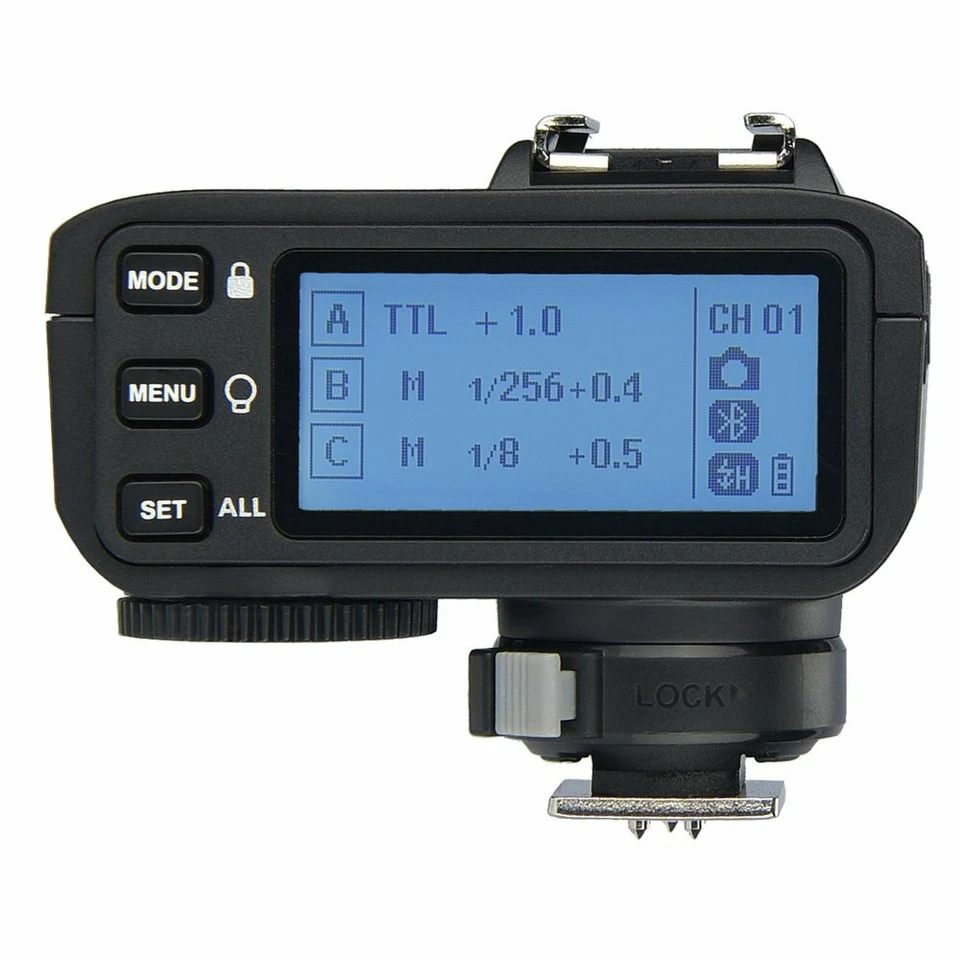 Godox X2T-N 2.4G TTL HSS Speedlite Transmitter X1R-N Receiver For Nikon D3400 - Image 4 of 4