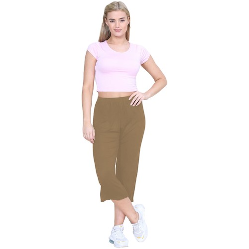 P&R Dancewear LTD Women’s Flared Wide Leg Stretch Shorts 3/4th Palazzo Pants - Picture 38 of 66