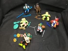 Mixed Lot of VINTAGE 1990's TMNT Ninja Turtles Figures W/ Accessories