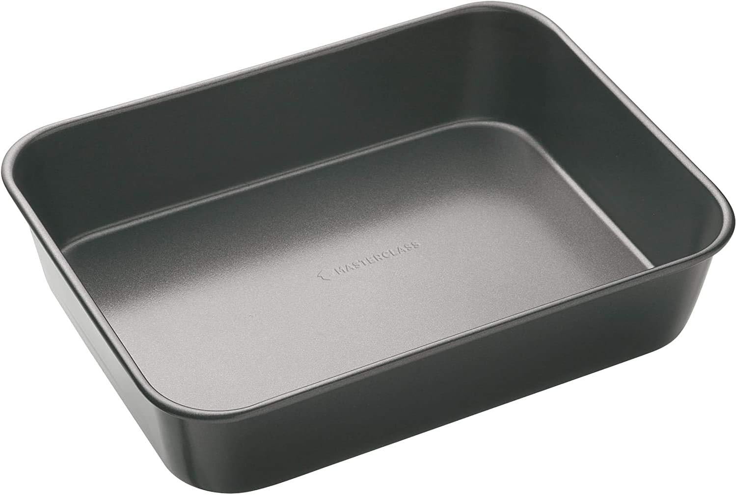 MasterClass Large Roasting Tin,Deep with PTFE, PFOA and BPA Free Non Stick, Gre