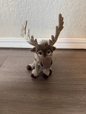 Disney Frozen 2 Sven Reindeer 7  Inch Soft Plush Stuffed Animal Toy