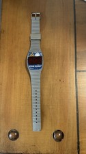 Vintage 1977 Texas Instruments Star Wars RED LED Watch CP3O R2D2 NEEDS BATTERY !