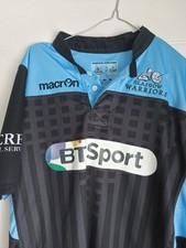Glasgow Warriors Home Rugby Jersey by Macron 2013 Size Large