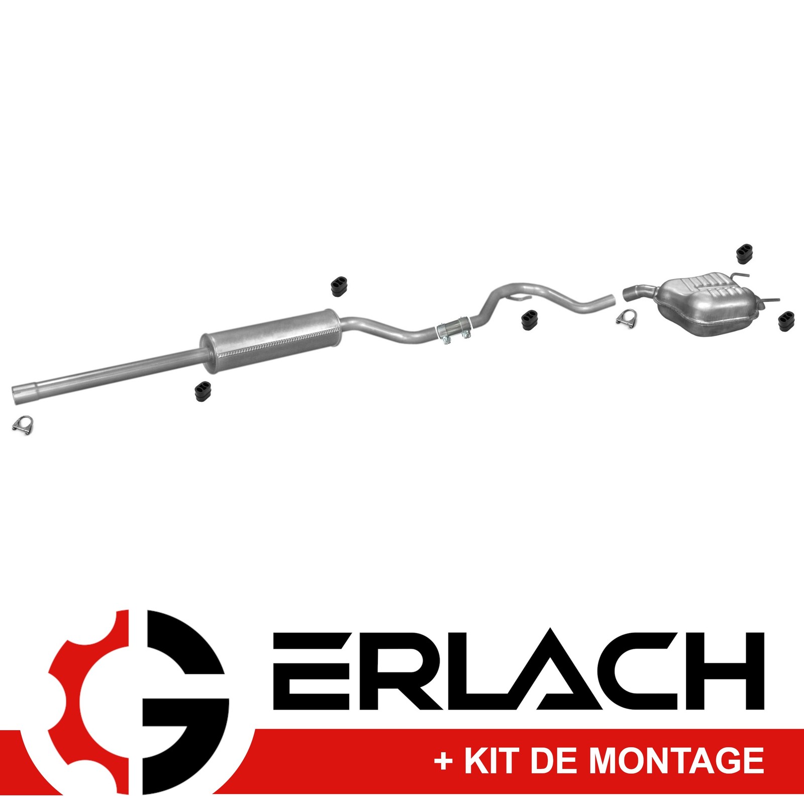Echappement Opel Vectra C 2.2 16V pour stopper les bruits de friture sous la caisse