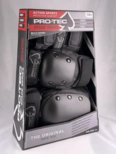 PRO-TEC Knee Elbow Wrist Pads - Skateboard Bike Rollerblades - Adult 14+