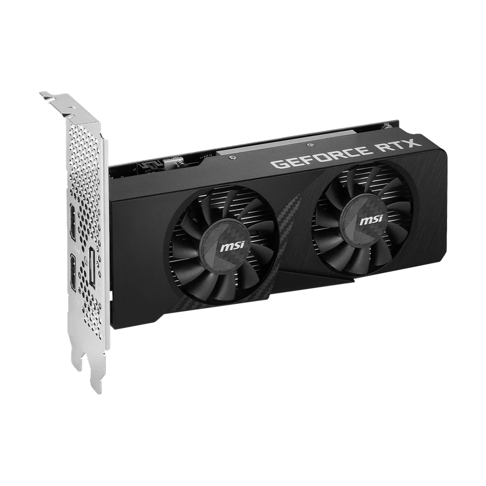 MSI G3050LP6C GeForce RTX 3050 LP 6G OC Low Profile 6GB GDDR6 Graphics Card - Image 4 of 4