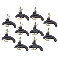 10x Fräspresse Plattenklemme Druckschiene Router Teile Zubehör 8cm