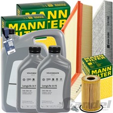 MANN INSPEKTIONSKIT+7L ORIGINAL 0W30 MOTORÖL passend für VW T5 6 MULTIVAN 2.0TDI