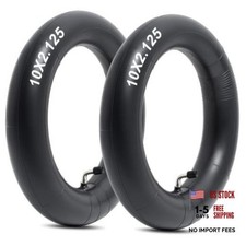 Heavy-Duty 10x2.125 Inner Tube, Thickened 40 10x2 Scooter Tubes with Bent
