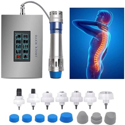 Body Massager Shockwave Therapy Machine,Pain Therapy System Impulse Waves Dee...