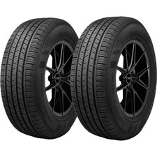 Qty 2 22560r16 Kumho Solus Ta11 98v Sl Black Wall Tires