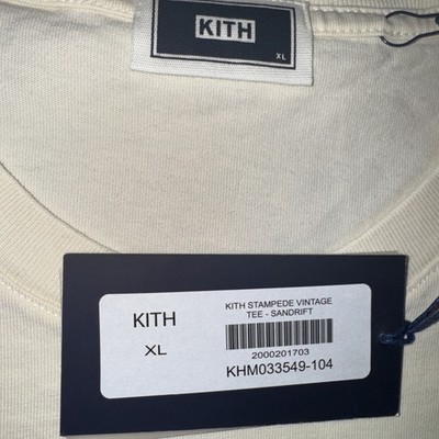 KITH 一点物 80'sビンテージTシャツ　サイズ表記XL KITH Instore Exclusive Stampede Vintage Tee - Sandrift Size XL