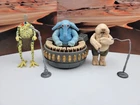 Vintage Kenner Star Wars Sy Snootles & Max Rebo Band 100% Complete 1983 Figures