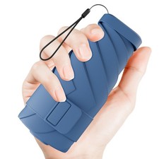 Mini Travel Folding Umbrella for Purse - UPF 50 Sun  Rain UV Protection, Wi...