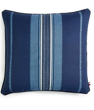 Tommy Bahama Home Lockeport Blue Stripe Pillow Sham - Euro - retail 102
