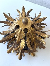 Deckenlampe Florentiner Stil von Banci Firenze 6 Leuchten 22cm Schmiedearbeit