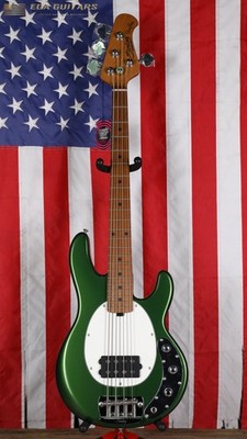 Sterling StingRay Short Scale with Roasted Maple Neck - Charging Green