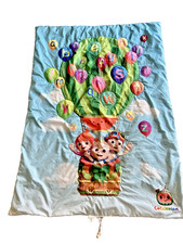 Cocomelon Let  s Go Play Toddler Bed Comforter Blanket Balloon Alphabet 39  x 55  