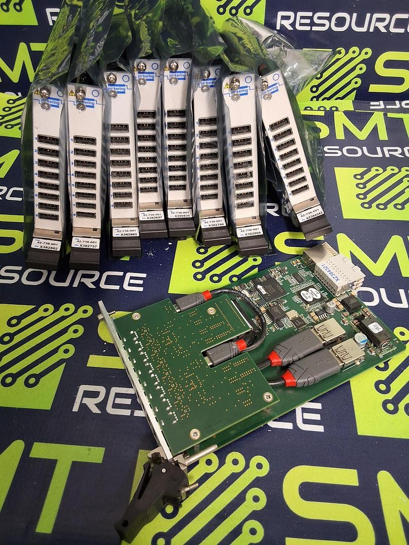 PICKERING 42-738-001 PXIe 8-PORT USB 2.0 MODULE