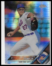 2016 Topps Chrome Prism Refractor #57 Jeurys Familia