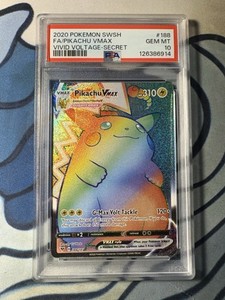 ビスマルクpsa10 Pikachu Vmax Vivid Voltage Psa 10 | eBay