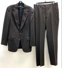 Austin Reed Mens Suit Brown Pure Virgin Wool Two Piece Jacket Pants Size 40x32 — photo 1