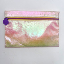 IPSY Glam Makeup Bags Pink Glossy Pouch