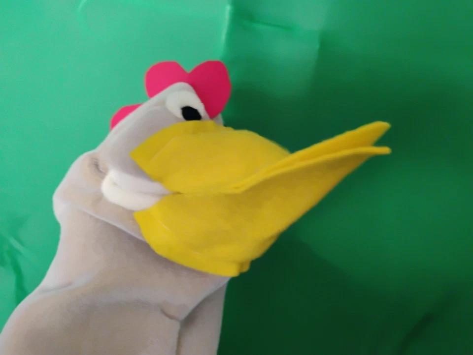 Marioneta de gallina Baby Einstein personalizada inspirada en bronceado Foto 2 de 4