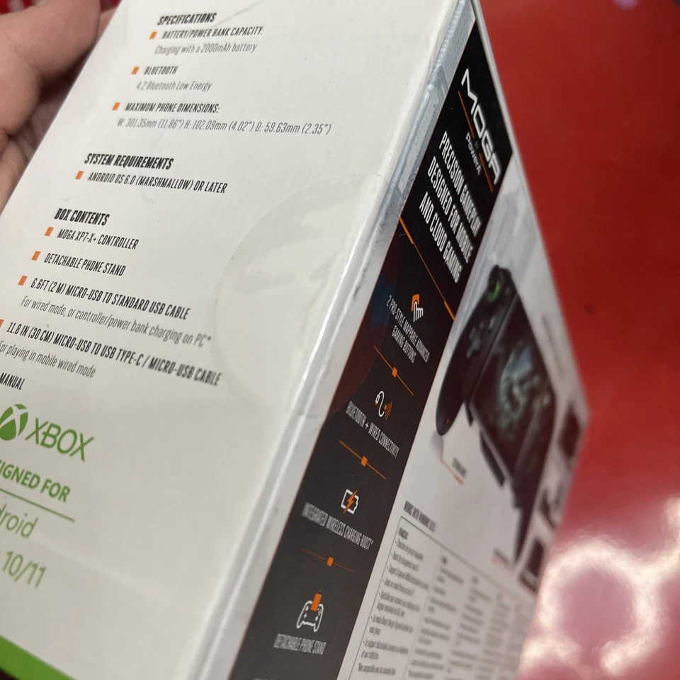 PowerA Moga XP7-X Plus Bluetooth Black Video Game Controller  - Image 4 of 4