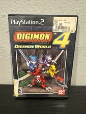 Digimon World 4 (Sony PlayStation 2, 2005) Case And Disc, No manual, Tested