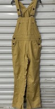 Patagonia Rattan Hemp Canvas All Seasons Double Knee Worn Wear Bib Overalls Sz S